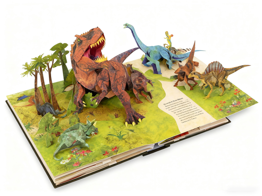 🦖3D Prehistorica Pop-Up Series: Dinosaurs