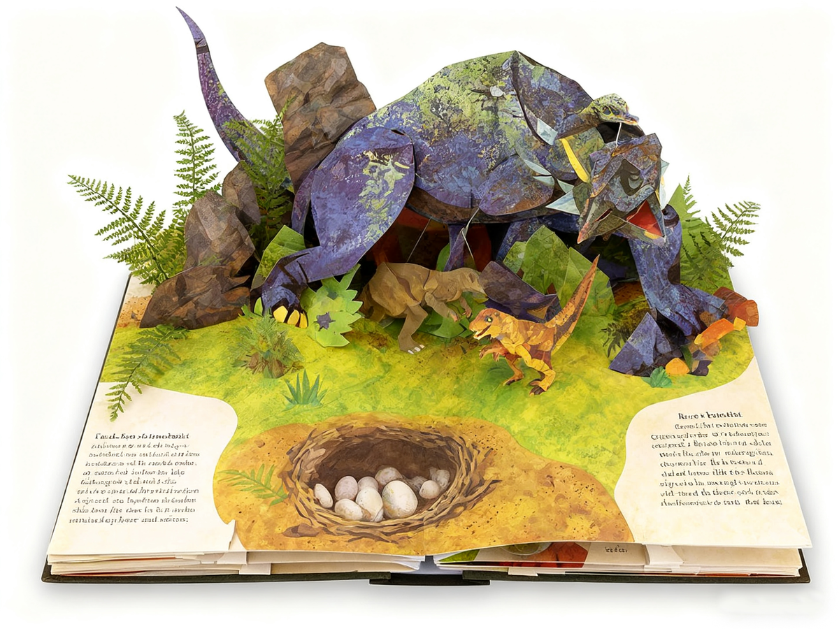 🦖3D Prehistorica Pop-Up Series: Dinosaurs