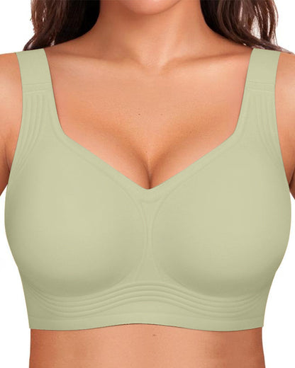 Comfortable Wireless Full Coverage Jelly Smoothing Bra