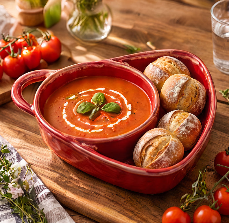 Tomato Soup and Cheese Toastie
