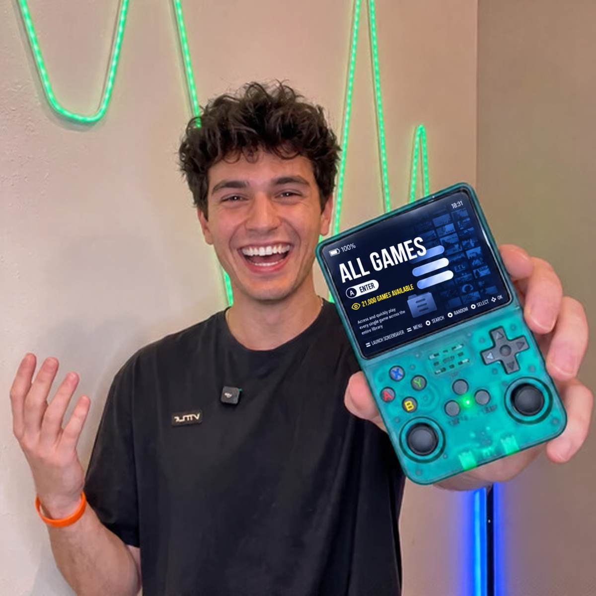 Tryzovira Pro 2.0 — R36S Retro Handheld Console