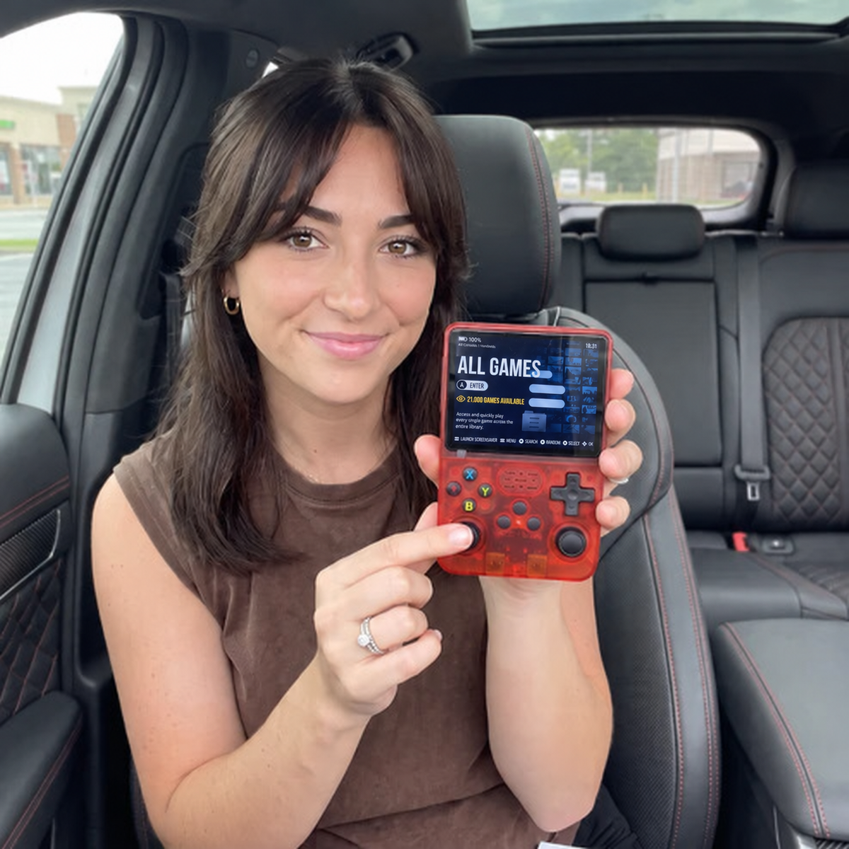 Tryzovira Pro 2.0 — R36S Retro Handheld Console