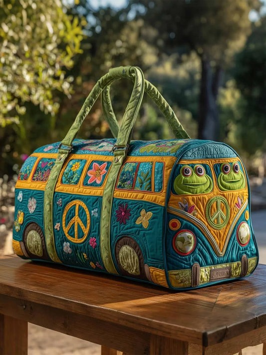 Hippie Box Quilted Travel Bag