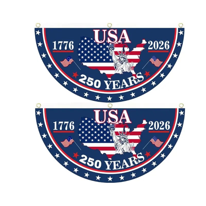 250th Anniversary USA Fan Flag