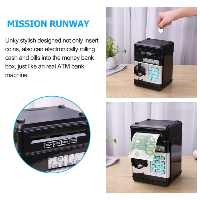 🎁2026 New Arrivals 50% OFF💥Mini ATM Electronic ATM for automatic deposits and withdrawals