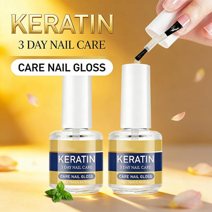 3 Days Nail Care, Keratin Amino Acid Nail Care, Strengthening and Hydration, for Dry, Weak & Fragile Nails