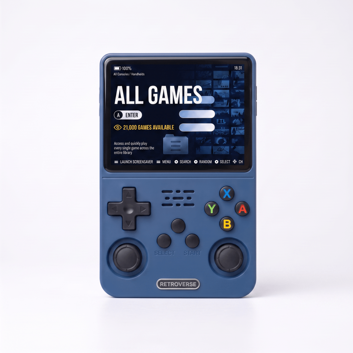 Tryzovira Pro 2.0 — R36S Retro Handheld Console