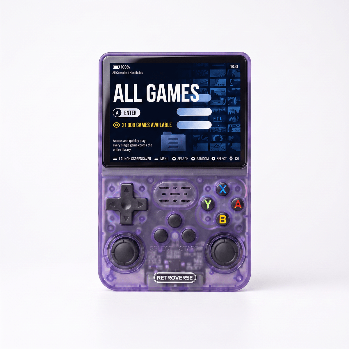 Tryzovira Pro 2.0 — R36S Retro Handheld Console