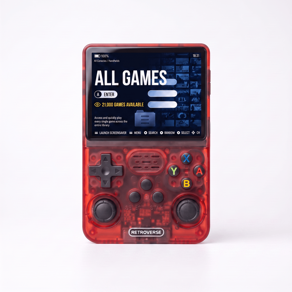 Tryzovira Pro 2.0 — R36S Retro Handheld Console