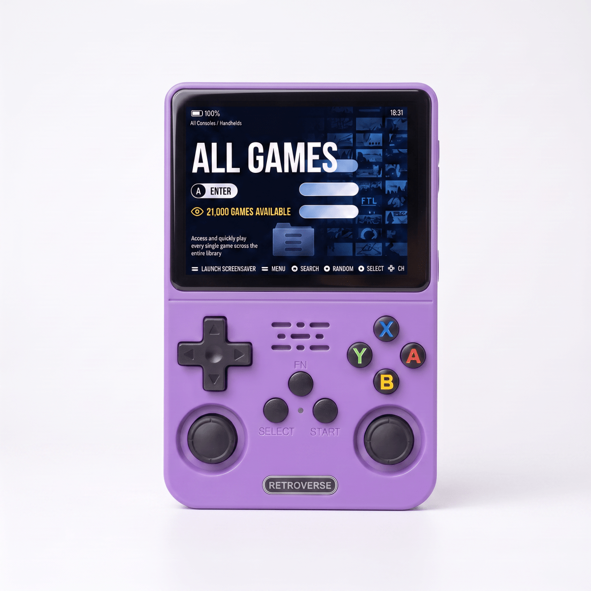 Tryzovira Pro 2.0 — R36S Retro Handheld Console