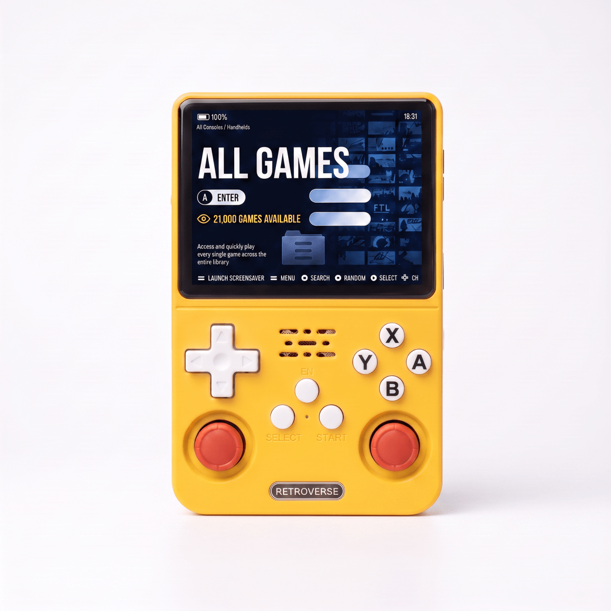 Tryzovira Pro 2.0 — R36S Retro Handheld Console