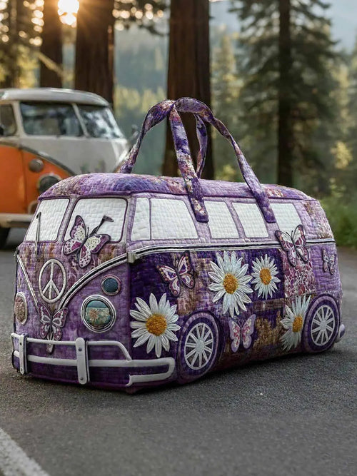 Hippie Box Quilted Travel Bag