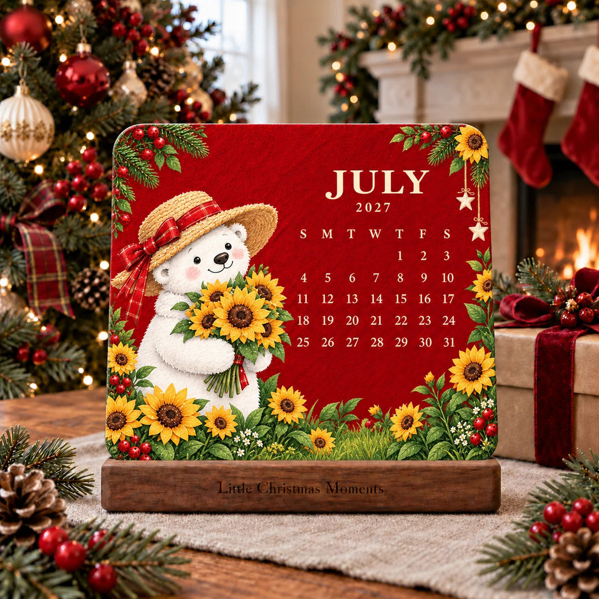 🎄🗓️ Christmas Limited-Edition — 🪴✨ Eco-Friendly Plantable “Timeless” Seed Calendar 2027
