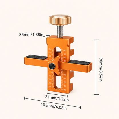 🔧 3-in-1 Cabinet Door Installation Tool – Positioning, Alignment & Drilling Guide Set