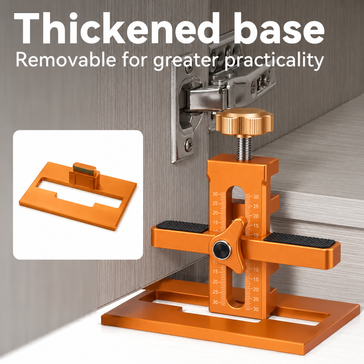 🔧 3-in-1 Cabinet Door Installation Tool – Positioning, Alignment & Drilling Guide Set