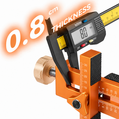 🔧 3-in-1 Cabinet Door Installation Tool – Positioning, Alignment & Drilling Guide Set
